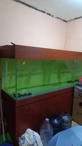 Aquarium dan kabinet