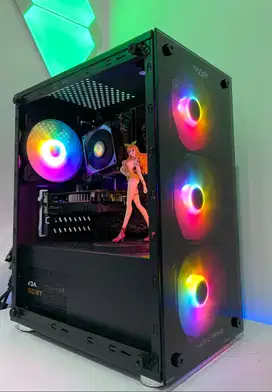 CPU Komputer Gaming & Editng i3 10100f RAM 16GB VGA RX 560 4GB