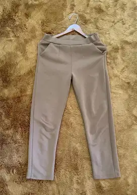 Celana Kulot Slim Fit Wanita - Bahan Stretch Nyaman - Model Formal