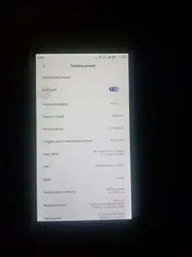 di jual BU cepat hp redmi 4A, ram 2/32, minus sesuai posting,jakpus