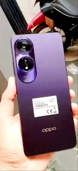 DIJUAL :  Oppo A60 Ungu , Ram 8+8/128Gb
