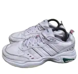 Sepatu Adidas Neo Strutter White Dark Green Size 42