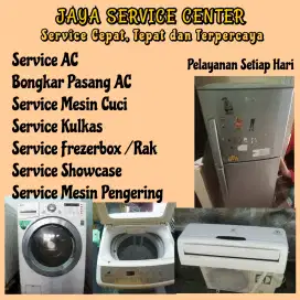 Service Kulkas Frezer box Bongkar Pasang AC Servis AC Mesin Cuci Candi