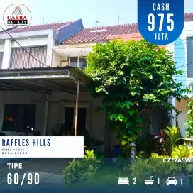 Dijual Rumah type 60/90 di Raffles Hills Cibubur