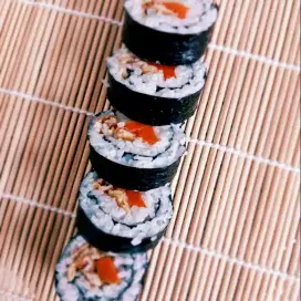 Kimbab telur dan sayur