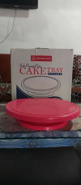 Alat pemutar kue cake tray maspion
