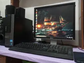 Pc dell intel core i7 + ram 8gb + monitor 19inch fullset (slim)