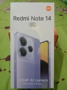 Dijual Redmi Note 14 5G  (8/258) warna:Lavender Purple