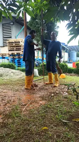 Teknisi ahli jasa pasang penangkal petir dan grounding mesin