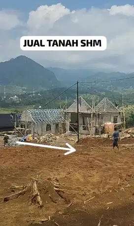Jual Tanah SHM Siap Bangun View Pegunungan