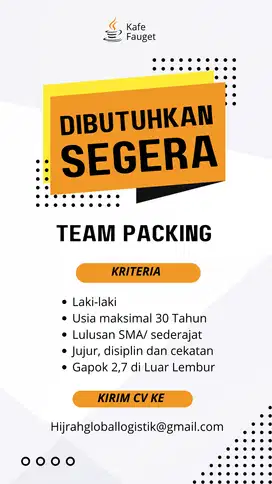 TEAM PACKING LOGISTIK