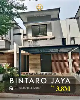 Dijual Rumah di Kawasan Premium Kebayoran Residence Bintaro Jaya Tangs