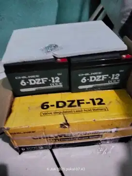 Aki sepeda listrik merk chilwee 6-DZF-12