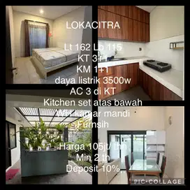 Termurah! Rumah furnish lokacitra, bandung