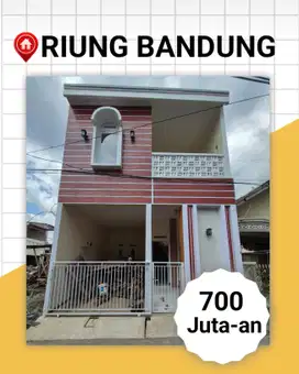 Dijual Rumah Gress 700 jutaan di Riung Bandung deket Summarecon