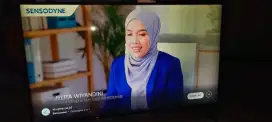 Tv android digital sharp 60 inch siap pakai