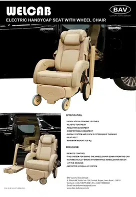 Kursi roda Alphard