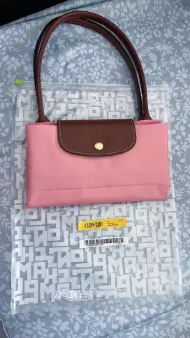 New Longchamp Medium Long Handle (MLH) - Guimauve