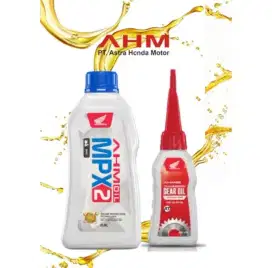 Paket Oli matic MPX2 0,8L + Oli gear/gardan 120 ml