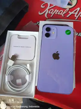 Iphone 12 big 5g 256 gb all operator mulus like new nmnus fulset ada t