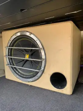 Subwoofer Audio Mobil + Power