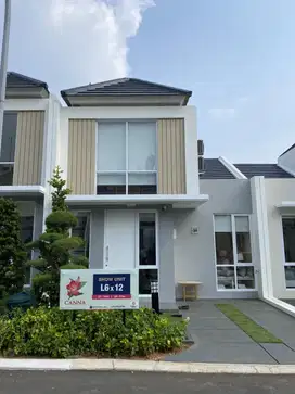 Dijual rumah baru, ready , full furnished , discount pon 50%