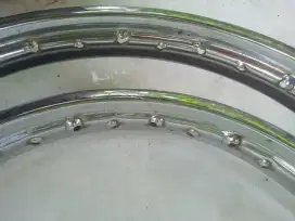 Jual BU Velg jari- jari eks Karisma Depan belakang, seperti foto