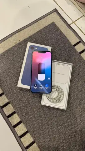 Dijual Iphone 13 Blue 256GB Lengkap Terdaftar