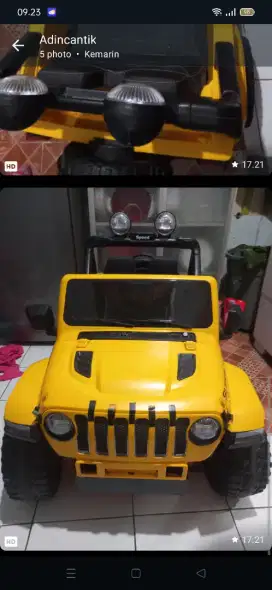 Mobil anak Rubicon yukita