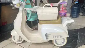 Motor listrik anak exotic Aki cas