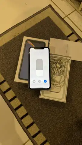 Dijual Iphone Xr Blue 64GB Lengkap Terdaftar