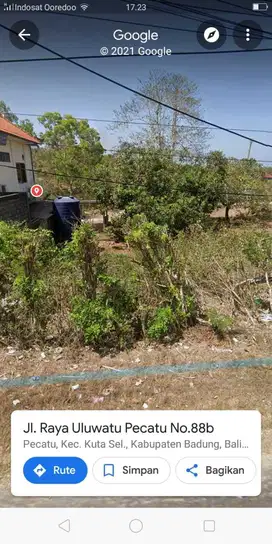 Tanah Lokasi Hook Pinggir Jalan Raya Uluwatu