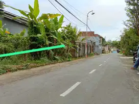 Tanah karang anyar jln kaliurang km 12