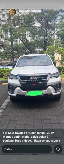 Toyota Fortuner 2019 Diesel
