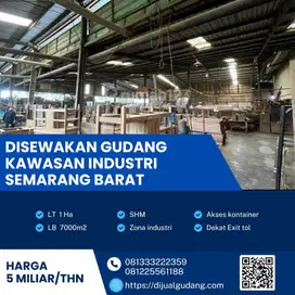 Gudang sewa lokasi Semarang strategis pusat kota luas 1 Ha saja