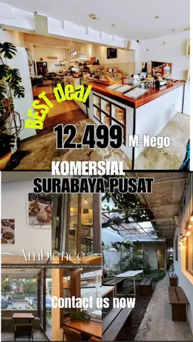 Dijual Bangunan Komersial Startegis Surabaya Pusat