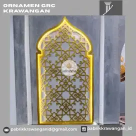 motif/ornamen/pabrik grc masjid krawangan terdekat