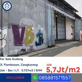 JUAL GUDANG CASH ONLY FLAMBOYAN  CENGKARENG