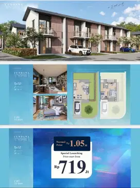 DI JUAL RUMAH PARK SERPONG TYPE 1