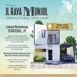 Rumah 2 lantai dekat jl.Munjul, Jaktim