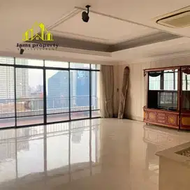 Disewakan Cepat Apartemen Sailendra 3 BR Semi Furnish Bagus
