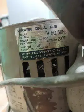 Mesin Bor Uchida D5