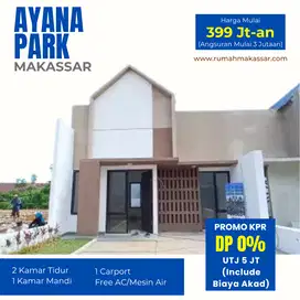 Rumah Murah 399 Juta Lokasi Bebas Banjir dekat Bandara bisa DP 0%
