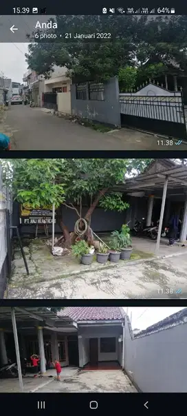 dijual cepat rumah dekat kelurahan kebon jeruk strategis