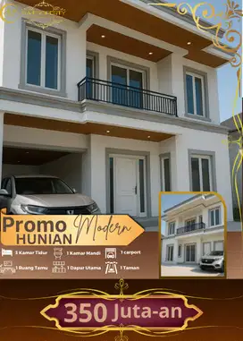Rumah 2 lantai terlaris harga terjangkau mulai dari 350 jutaan