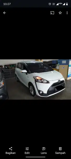 Dijual Toyota Sienta G Matic 2017