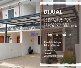 Rumah Strategis Pondok Kelapa Sisa 2 Unit Lagi