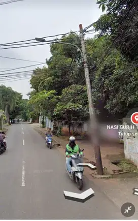Dijual cepat lahan pinggir jalan jaksel di jl durian