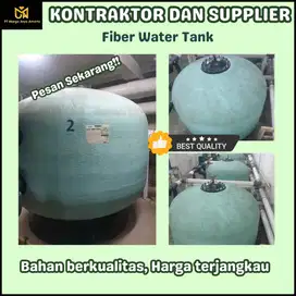 Fiber Water Tank - Tahan Tekanan, Bebas Korosi
