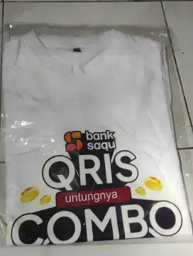 Baju kaos Bank Saqu size S
